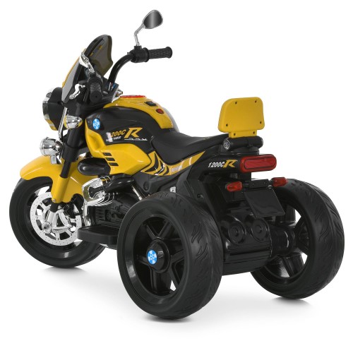 Мотоцикл дитячий M 6263EL-6, жовтий