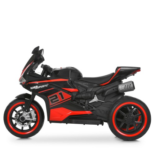 Мотоцикл дитячий M 6264EL-2, чорний
