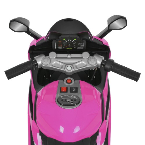 Мотоцикл дитячий M 6264EL-8, рожевий