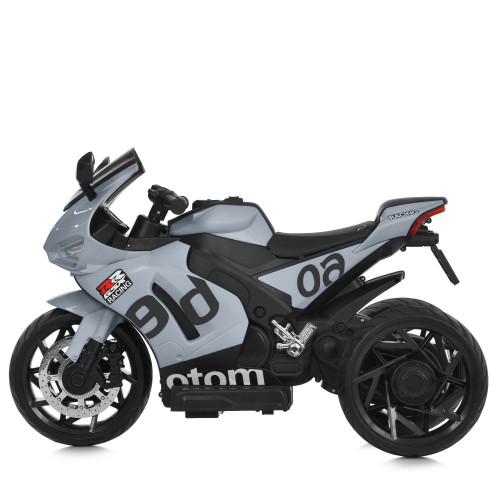 Детский мотоцикл M 6265EL-11, серый