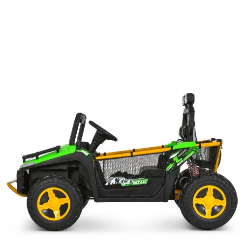 Детский электромобиль джип M 6282EBLR-5(24V), зеленый
