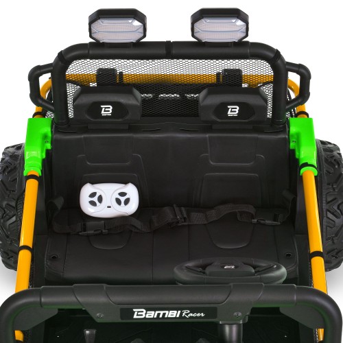 Детский электромобиль джип M 6282EBLR-5(24V), зеленый