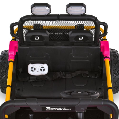 Детский электромобиль джип M 6282EBLR-8(24V), розовый