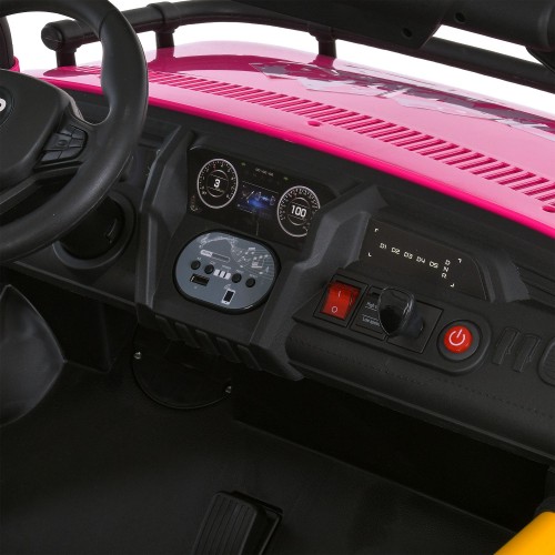 Детский электромобиль джип M 6282EBLR-8(24V), розовый