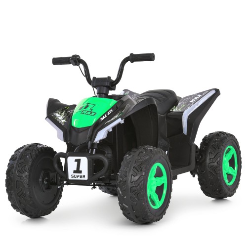 Детский квадроцикл M 6283EL-5, зеленый