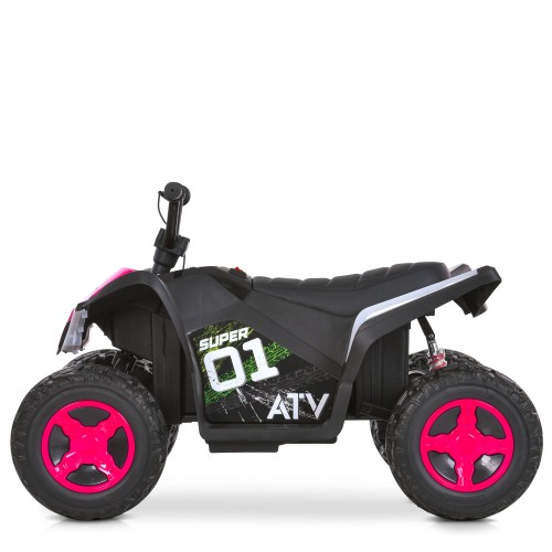 Дитячий квадроцикл M 6283EL-8, рожевий