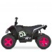 Дитячий квадроцикл M 6283EL-8, рожевий