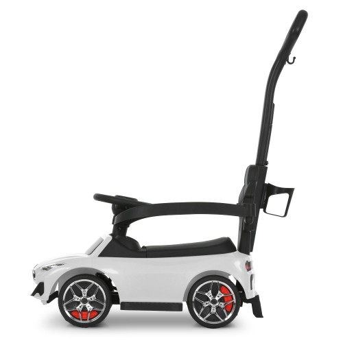 Каталка-толокар детская M 6253EL-1, белая