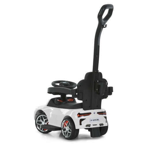 Каталка-толокар детская M 6253EL-1, белая