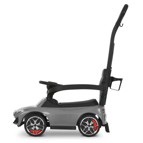 Каталка-толокар детская M 6253EL-11, серая