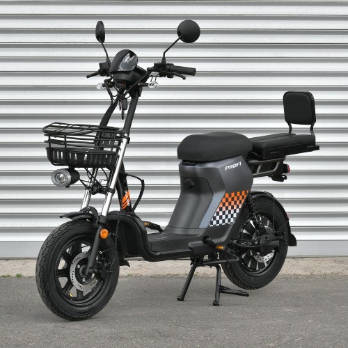 Электровелосипед PROFI PULSE 16д. PS-1602, серый