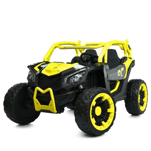 Детский электромобиль джип M 6124EBLR-6(24V), желтый