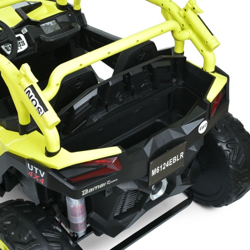 Детский электромобиль джип M 6124EBLR-6(24V), желтый