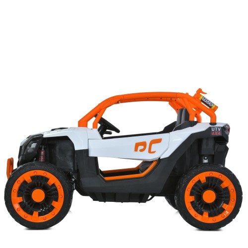 Детский электромобиль джип M 6124EBLR-7(24V), оранжевый