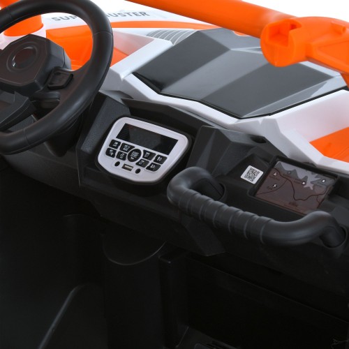 Детский электромобиль джип M 6124EBLR-7(24V), оранжевый