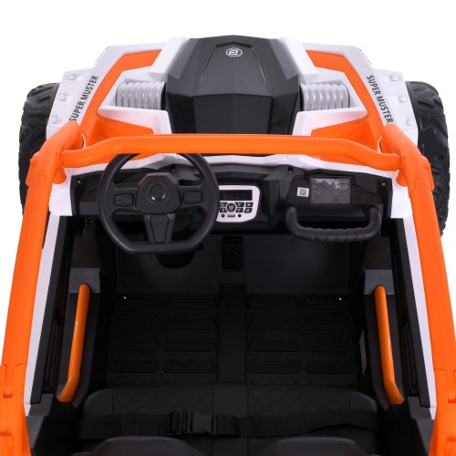 Детский электромобиль джип M 6124EBLR-7(24V), оранжевый