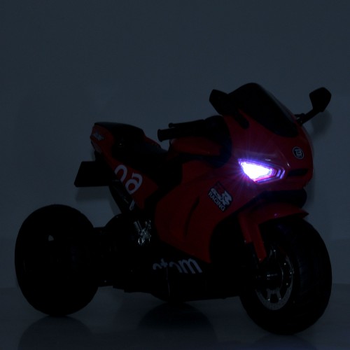 Детский мотоцикл M 6265EL-3, красный