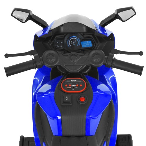 Детский мотоцикл M 6265EL-4, синий