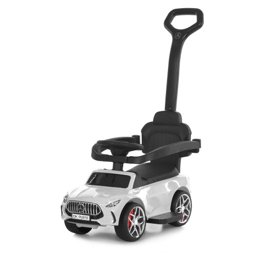 Каталка-толокар детская M 6255EL-1, белая