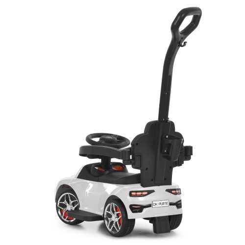 Каталка-толокар детская M 6255EL-1, белая