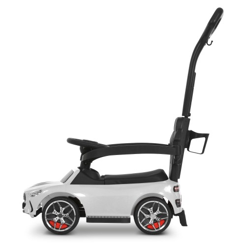 Каталка-толокар детская M 6255EL-1, белая