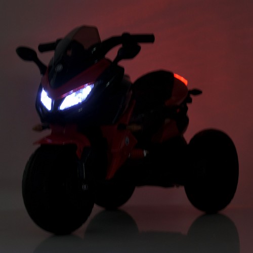 Мотоцикл дитячий M 4274ELR-3, червоний