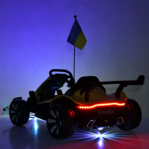 Дитячий карт M 6311EBLR-6(24V), жовтий