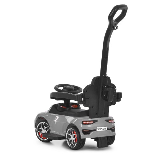 Каталка-толокар детская M 6255EL-11, серая