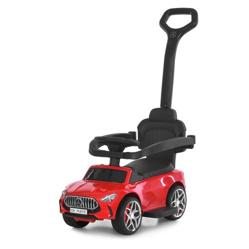 Каталка-толокар детская M 6255EL-3, красная