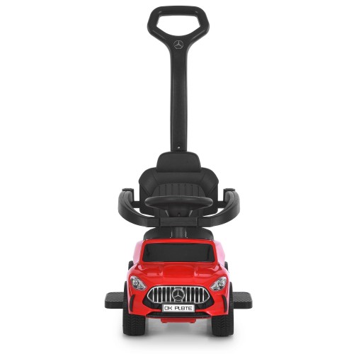 Каталка-толокар детская M 6255EL-3, красная