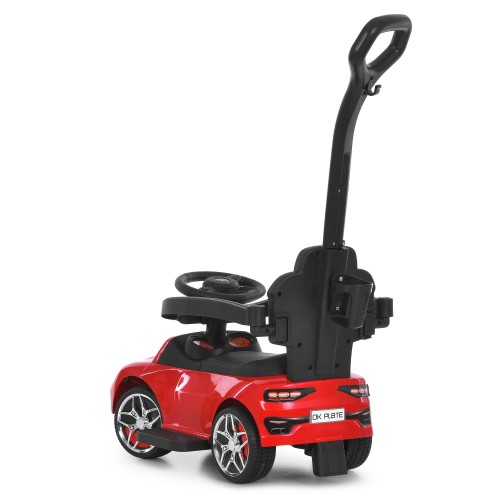 Каталка-толокар детская M 6255EL-3, красная