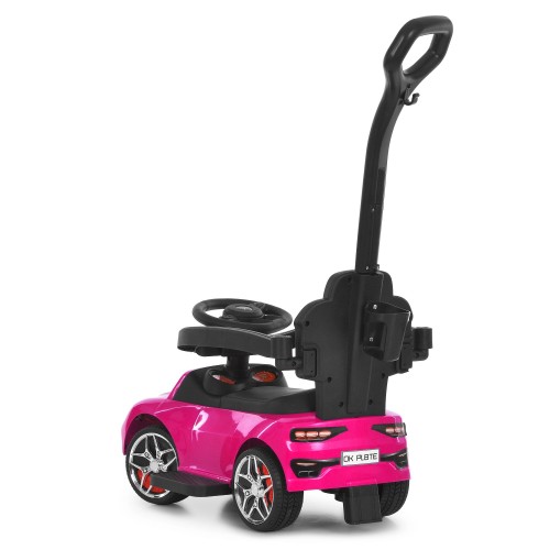 Каталка-толокар детская M 6255EL-8, розовая