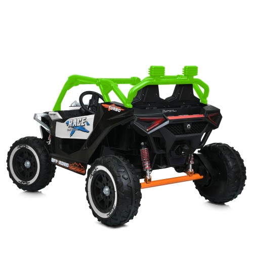Детский электромобиль джип M 6149EBLR-1-5(24V), бело-зеленый
