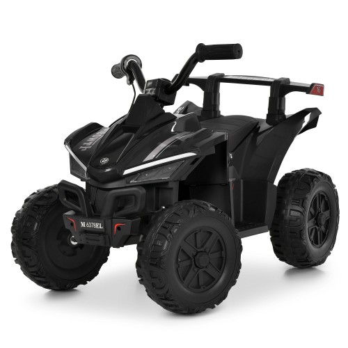 Детский квадроцикл M 6378EL-2, черный