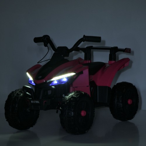 Детский квадроцикл M 6378EL-2, черный