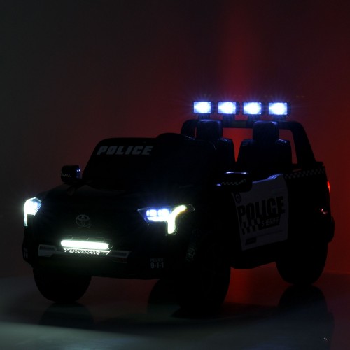 Детский электромобиль джип M 6192EBLR-2-1(24V), черно-белый