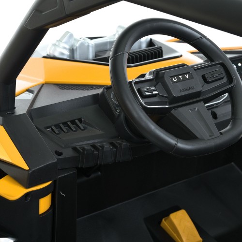 Детский электромобиль джип M 6149EBLR-6(24V), желтый