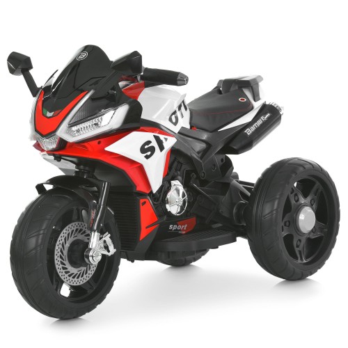 Мотоцикл дитячий M 6267EL-3, червоний