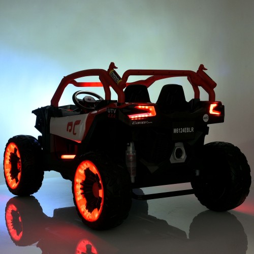 Детский электромобиль джип M 6124EBLR-2(24V), черный