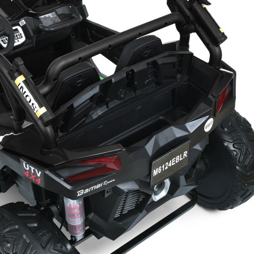 Детский электромобиль джип M 6124EBLR-2(24V), черный